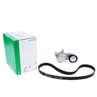 Комплект ремня генератора BMW 5 F10, 01/09 - 10/16, 6PK 1003, N20/N26 6PK1003 529 0483 10 INA