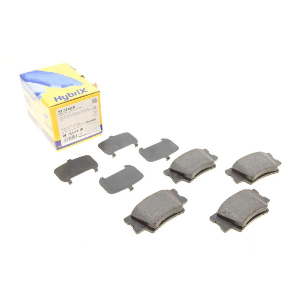 Тормозные колодки задние Toyota Camry/Rav4 IV 05-/Avalon 12-18/Lexus ES 06-18 22-0749-0 METELLI