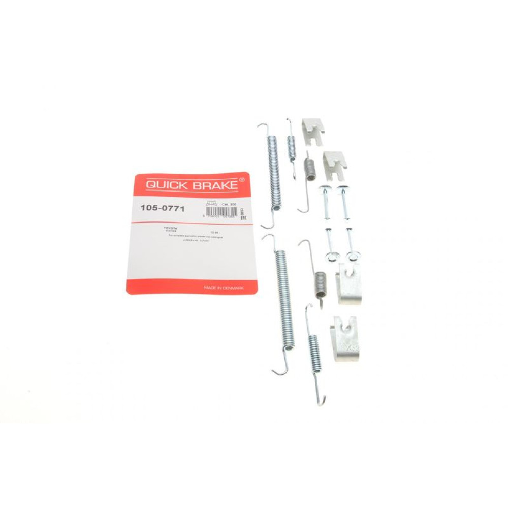 Комплект пружинок колодок ручника Toyota Avensis 00-03 - 105-0771 QUICK BRAKE