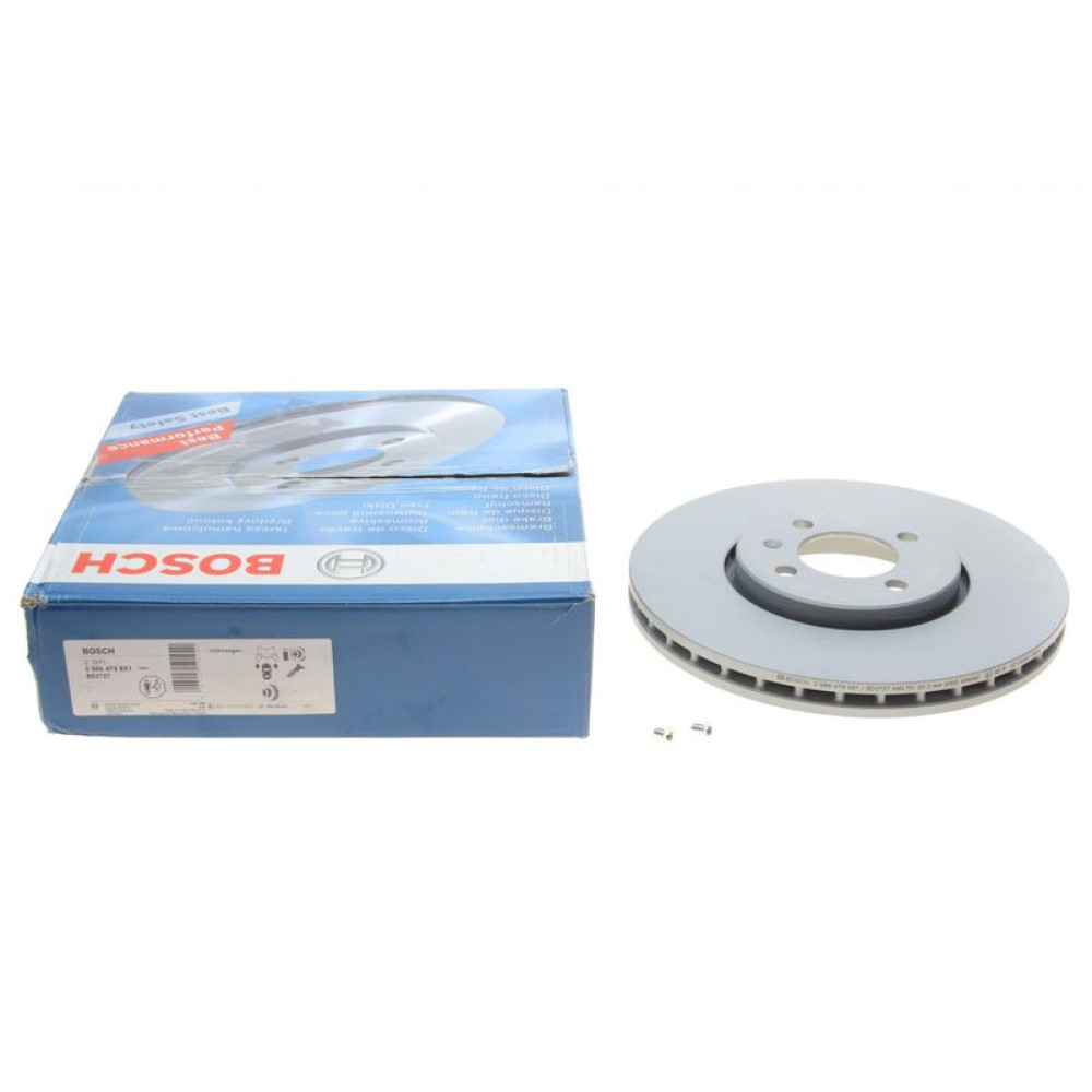 Диск тормозной передний VW Load/Up 11-288х25 с покрытием вент. - 0 986 479 E81 BOSCH