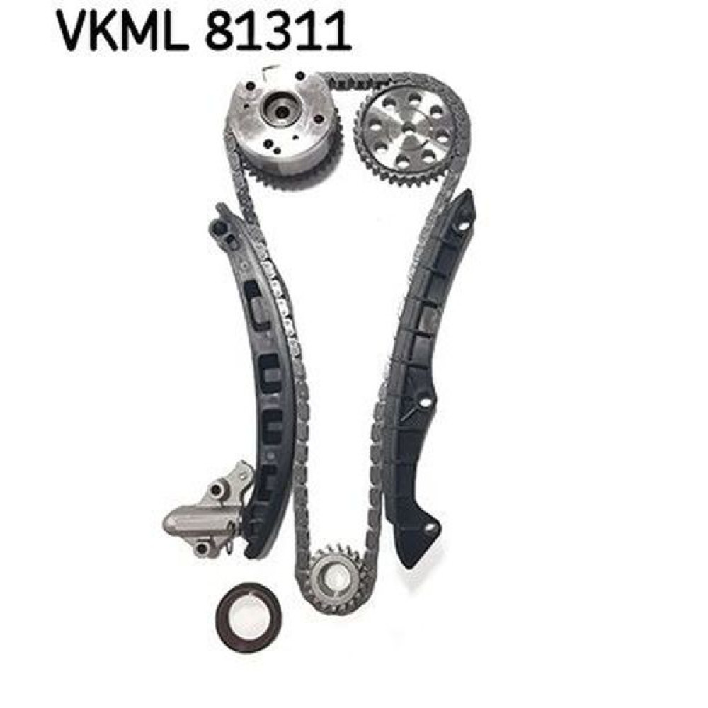 Комплект цепи ГРМ VW Golf V/VI/Passat B6/B7 1.4TSI 07-16 - VKML 81311 SKF