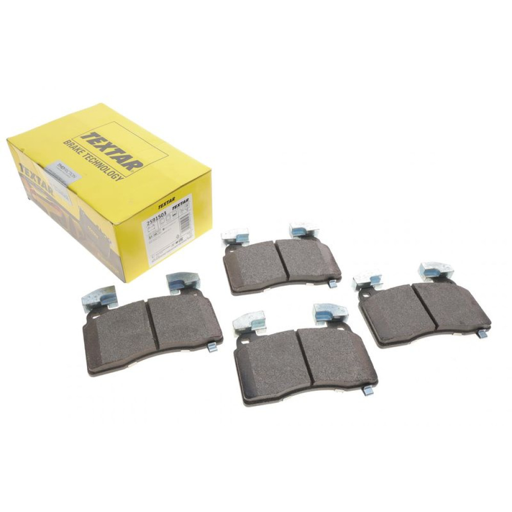 Колодки гальмівні передні Opel Insignia B 17-/Tesla Model S 13-16 Brembo Q+ - 2591503 TEXTAR