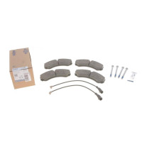 Колодки тормозные передние/задние Iveco Daily II/III/IV/V/VI 89- +датчики L=295mm - 141208-117 ICER