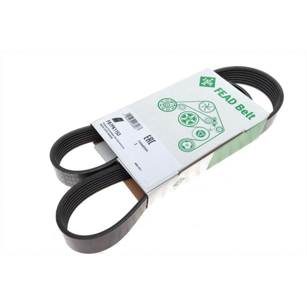 Ремень генератора Renault Master/Opel Movano 2.5 dCi 03-AC FB 7PK1153 INA