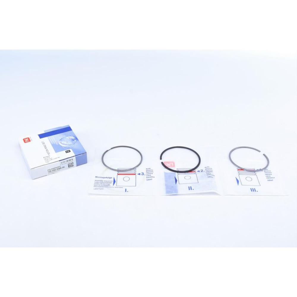 Кольца поршневые VW Polo/Skoda Fabia 1.4TDI 14-79.50mm/STD 1.75-2.0-2.0 = 8950980000 120 050 0086 00 NPR