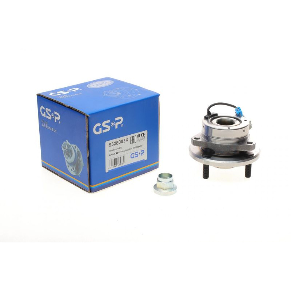 Підшипник маточини передньої Daewoo/Chevrolet Epica 2.0 05-/Evanda 02-+ABS 9328003K GSP