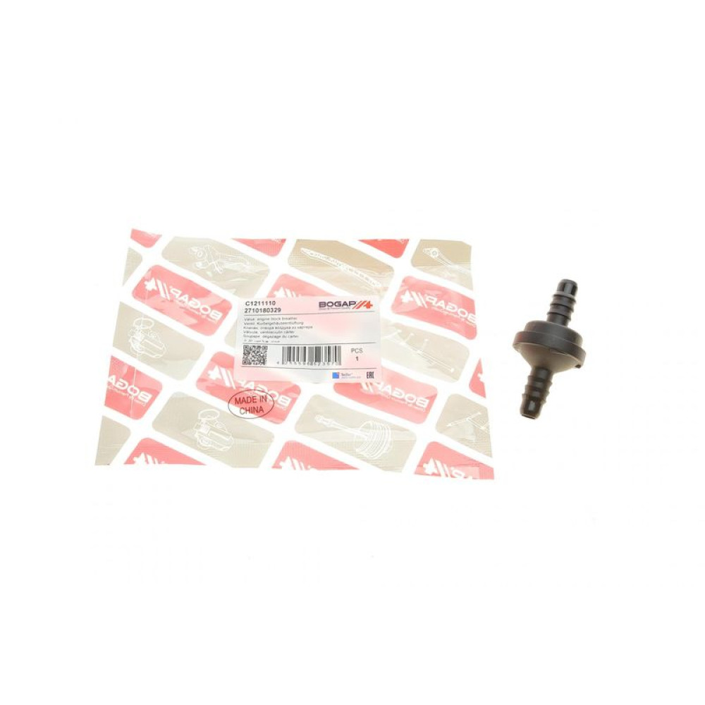 Клапан вентиляції картера Mercedes C-class W203/W204/E-class W211/W212 00-16/Sprinter 906 06- C1211110 BOGAP
