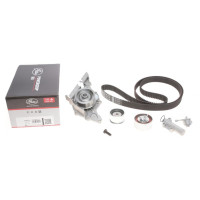 Комплект ГРМ + насос Audi A4/A6/A8/Skoda Superb/VW Passat B5 2.4-2.8 V6, 95-08 30x253z KP25493XS-1 GATES