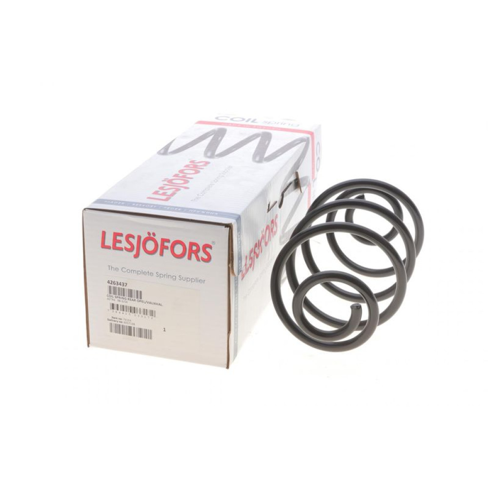 Пружина задня Opel Astra G 1.2-2.2 16V/1.7TD/CDTI/1.7-2.2DTI 98-09 седан/накл.з.ч з пост.d 4263437 LESJOFORS