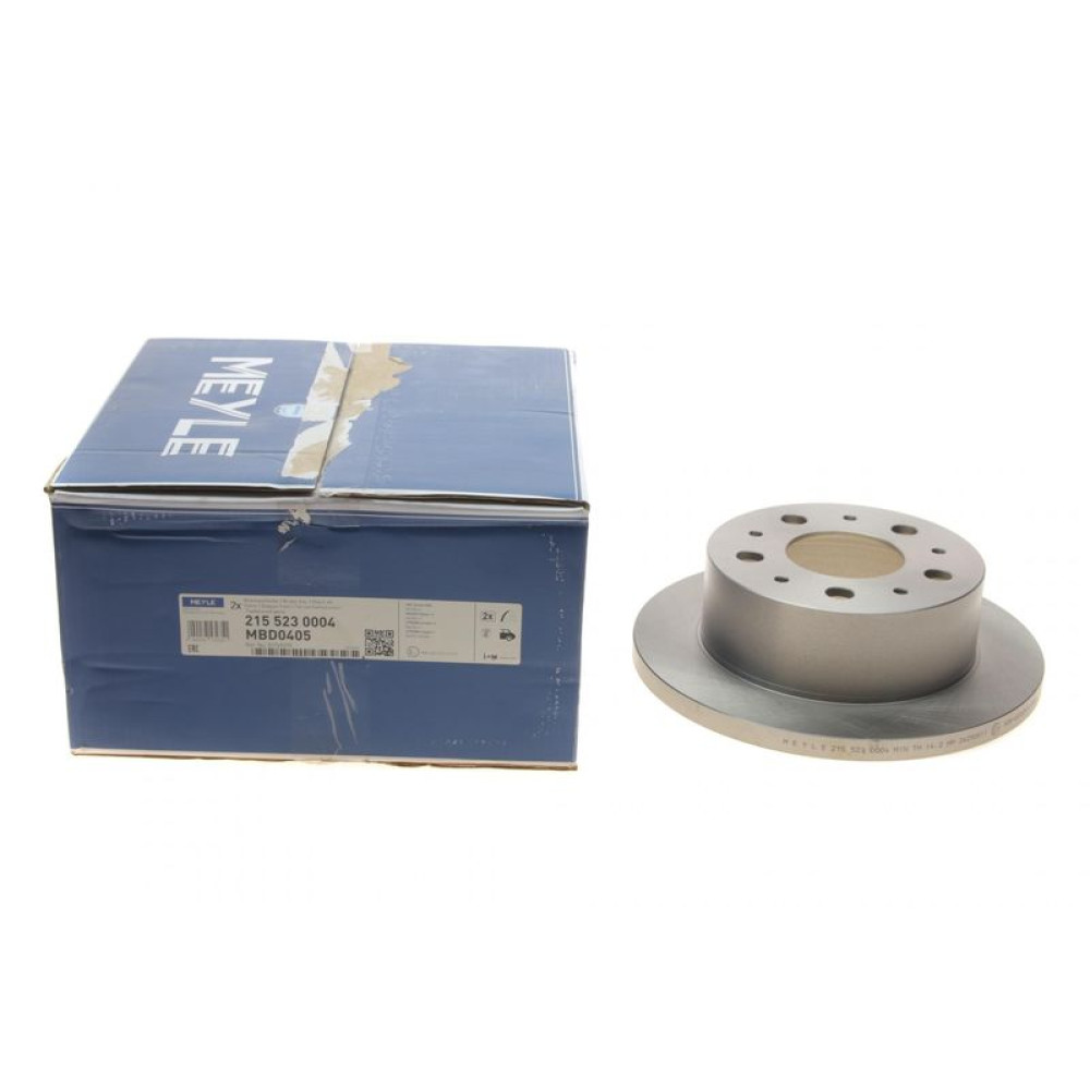 Диск гальмівний задній Citroen Jumper/Fiat Ducato/Peugeot Boxer 06- 280x16 - 215 523 0004 MEYLE