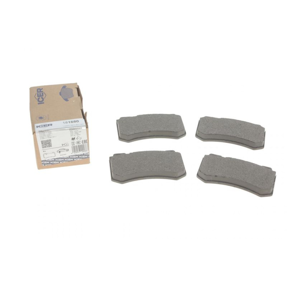 Колодки тормозные задние Mercedes CLK-class C209/A209/E-class W211 02-10/S-class W220/W221 98-13 181680 ICER