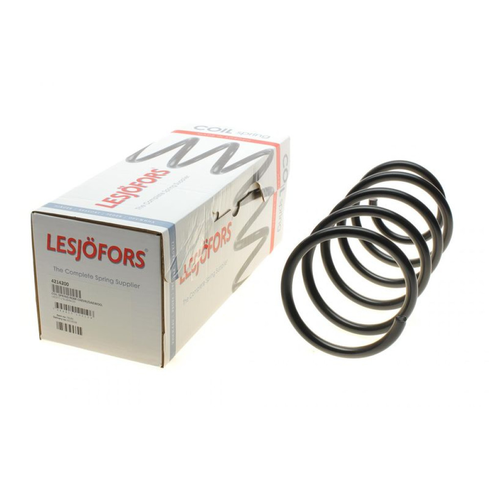 Пружина задня Chevrolet Lacetti 1.4/1.6/1.8 05-/Nubira 1.6/1.8 05-11 седан/нахилена зад.частина 4214200 LESJOFORS