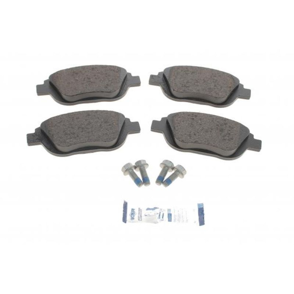 Колодки гальмівні передні Citroen С3/DS3 09-/C4 Cactus/Peugeot 2008 13- 181925 ICER