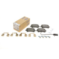 Колодки гальмівні задні Audi Q3 13-18 з датчиками 181857-203 ICER