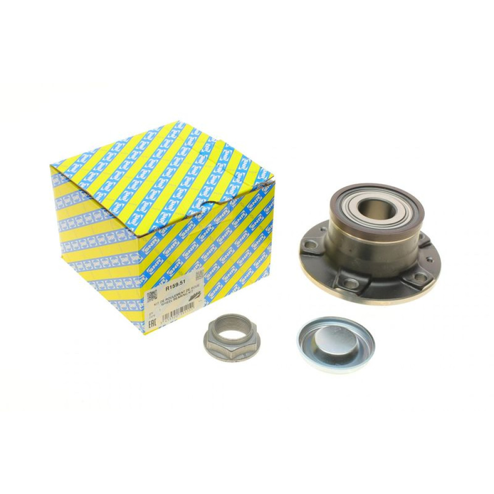 Підшипник маточини задньої Peugeot 407 1.6-3.0 HDi 05- - R159.51 SNR