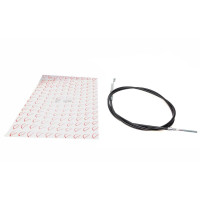 Трос ручника центральный Mercedes 609-814D 2940мм - RW42061 ROTWEISS