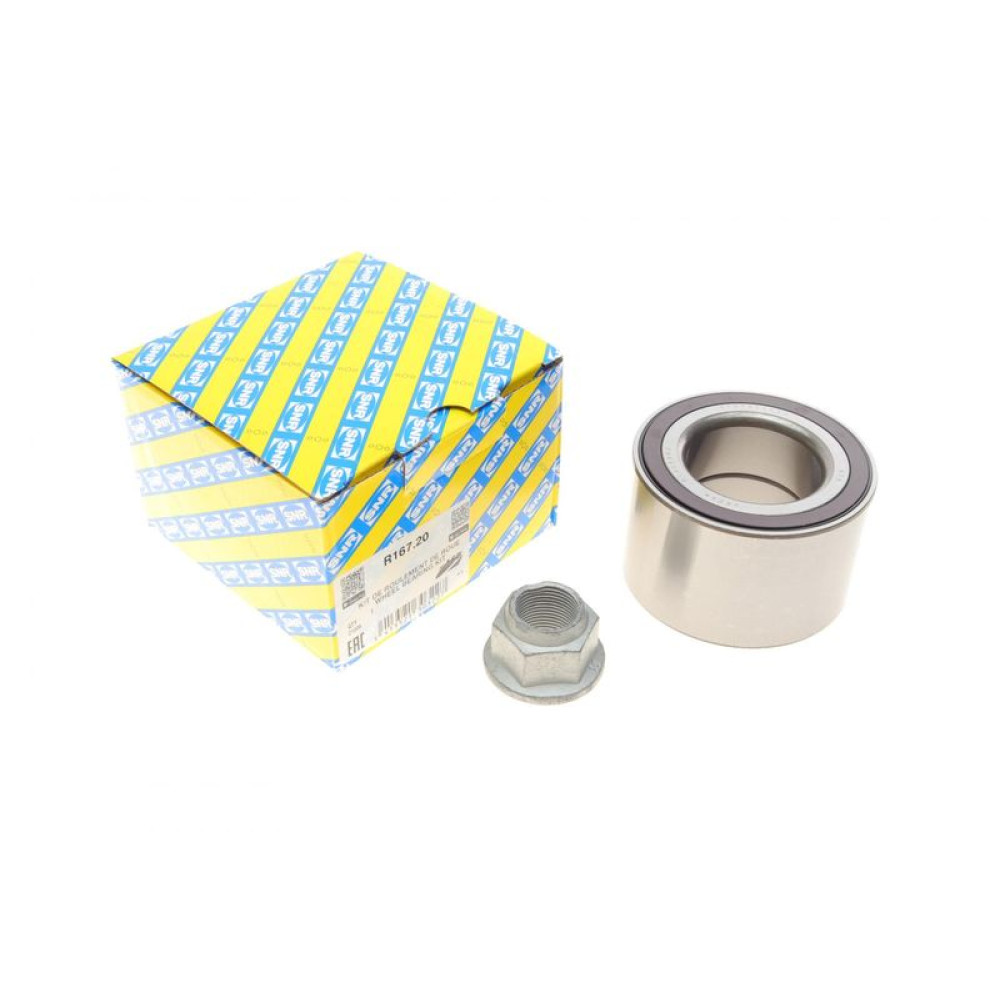 Підшипник маточини передньої/задньої Porsche 911/Panamera 2.9-4.8 09- - R167.20 SNR