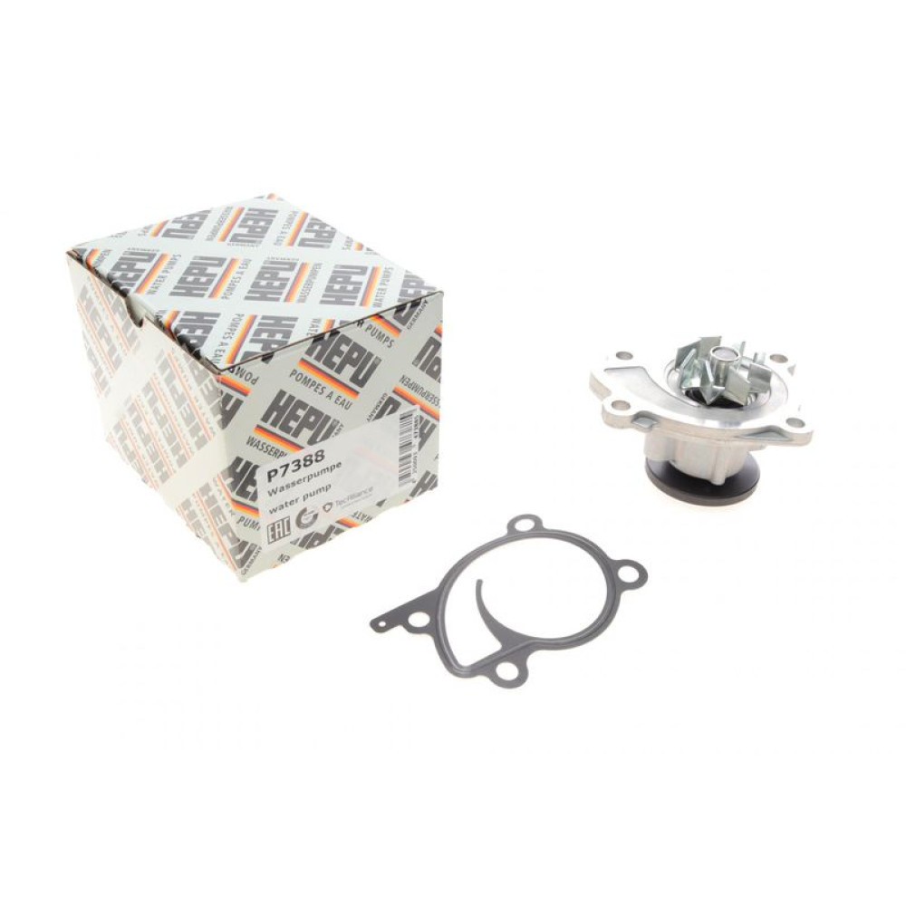 Помпа води Renault Clio/Scenic/Megane/Kangoo/Nissan Qashqai/Juke 0.9-1.2-1.4TCe/1.6 09- P7388 HEPU