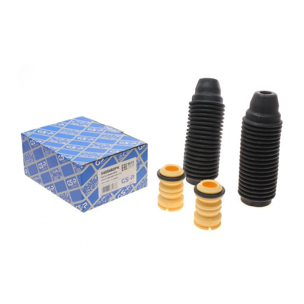 Пильник + відбійник амортизатора переднього Nissan Qashqai 1.6/2.0 dCi 07-13 к-кт 2шт 5405460PK GSP