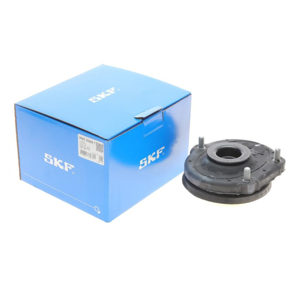 Подушка амортизатора переднього 2шт + підшипник 2шт Fiat Doblo 1.3D-2.0D 10- - VKDC 35260 T SKF