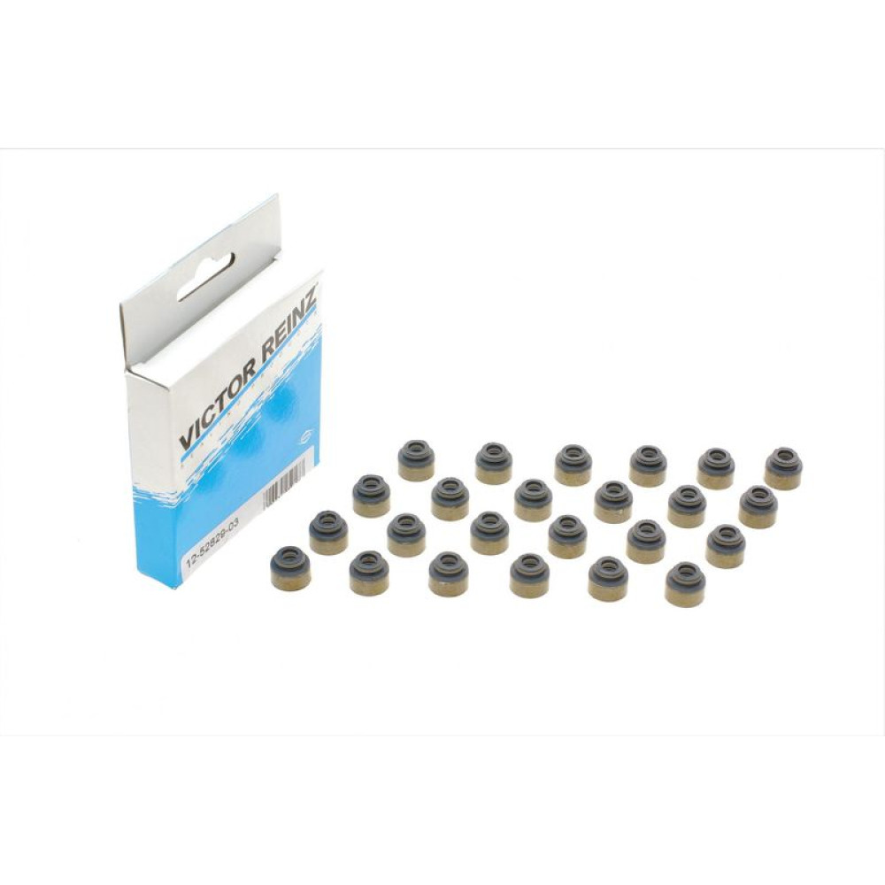 Сальник клапана впуск/випуск Mitsubishi Outlander/Pajero 3.0 94- к-кт 24шт - 12-52829-03 REINZ