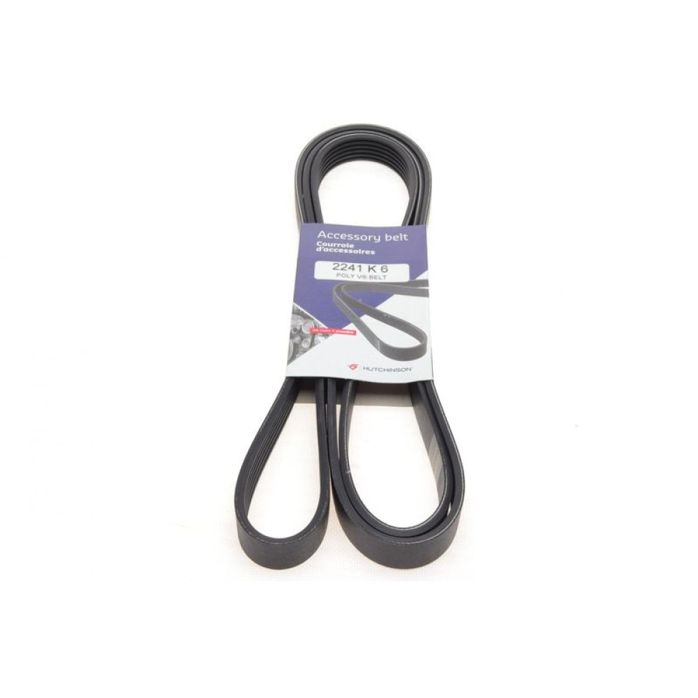 Ремень генератора Mercedes W202/211 2.2/2.7CDI 6PK2241 2241 K 6 HUTCHINSON