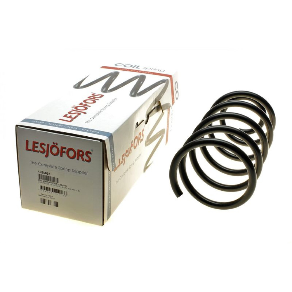 Пружина передня VW Golf IV 2.8 VR6 99-05 хетчб. без спорт.х.ч/Seat Leon/Toledo 1.9TDI 99-06 4095093 LESJOFORS