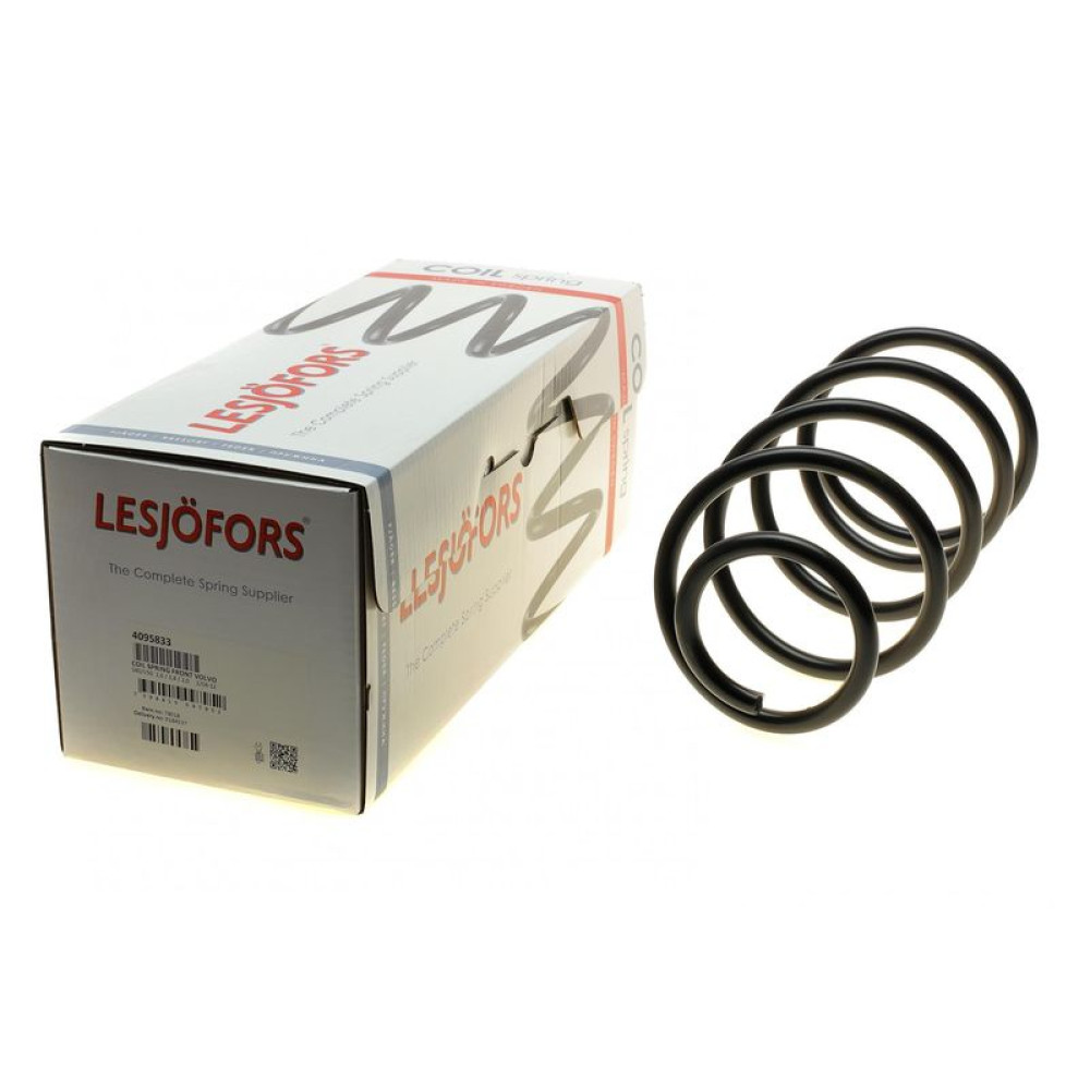 Пружина передня Volvo C30 1.8-2.0 06-12 хетчб/S40/V50 1.6-2.0 06-12 седан/унивбез спорт.х.ч 4095833 LESJOFORS