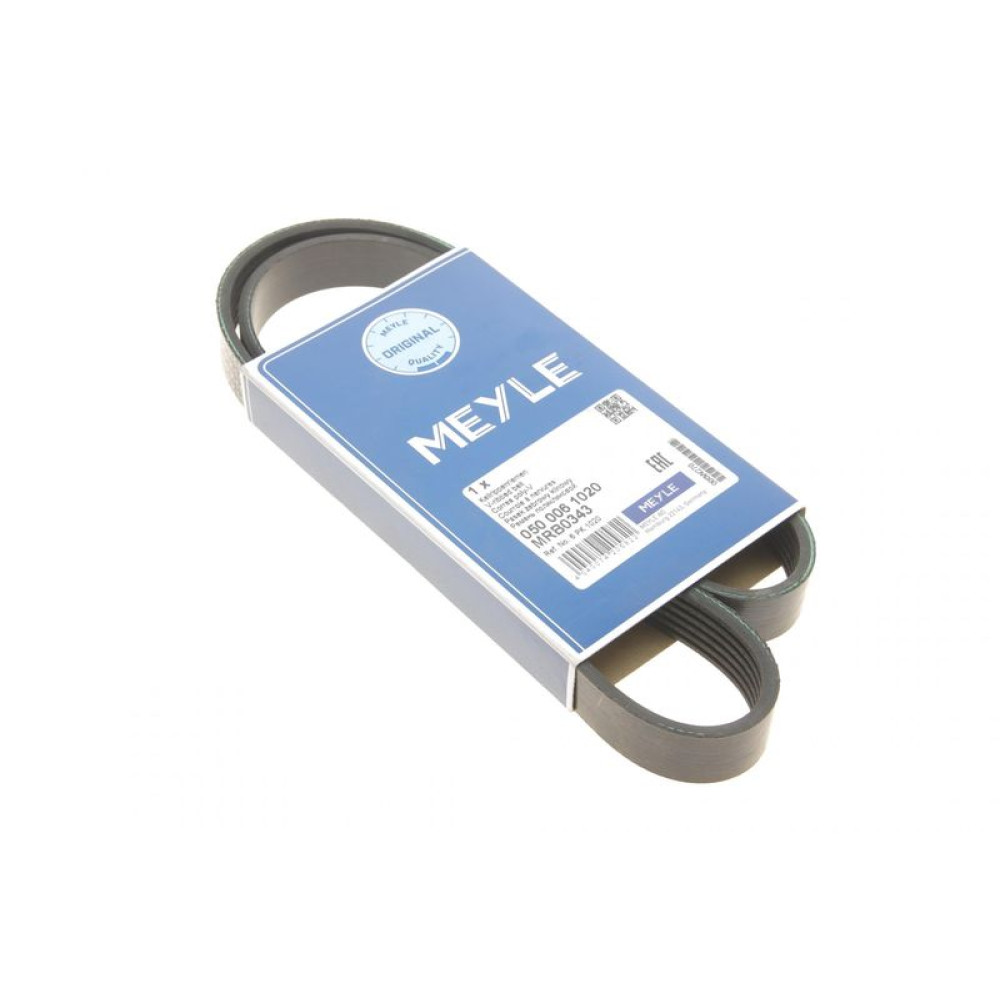 Ремень генератора Lada Kalina 1.4 08-13/ Mercedes 190 W201 2.0-82-93/ 210-410 2.9 -96 6PK1020 - 050 006 1020 MEYLE