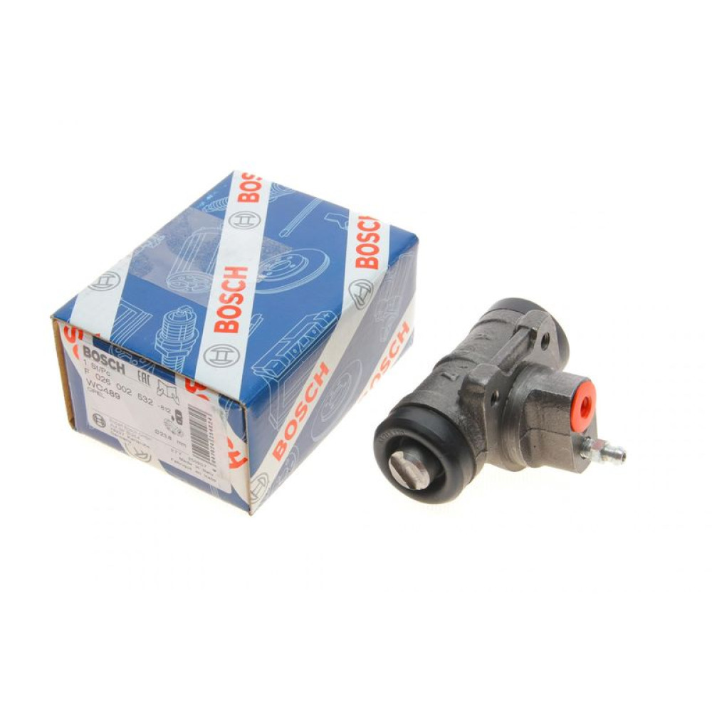 Циліндр гальмівний задній Renault Master II/Opel Movano 98- d=23.8mm L - F 026 002 532 BOSCH