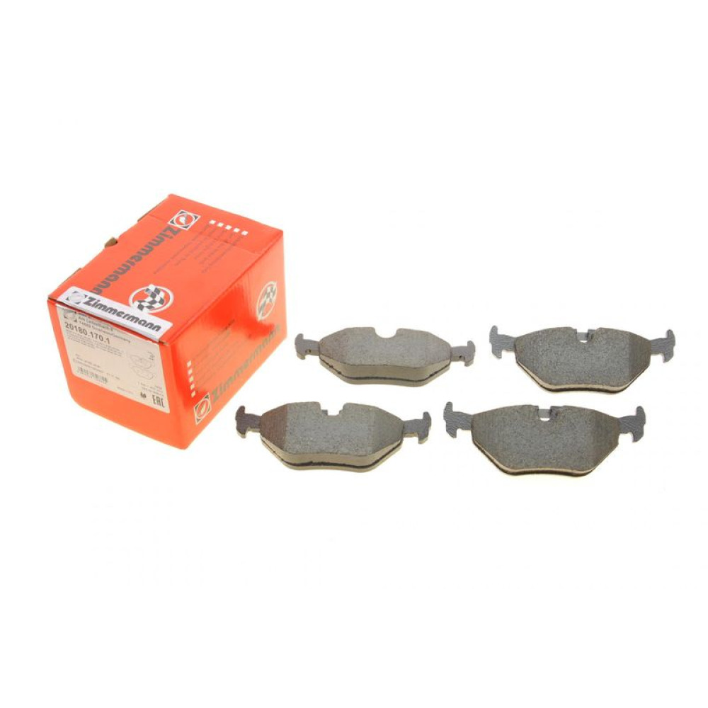Колодки гальмівні задні BMW 3 E46 98- - 20180.170.1 ZIMMERMANN
