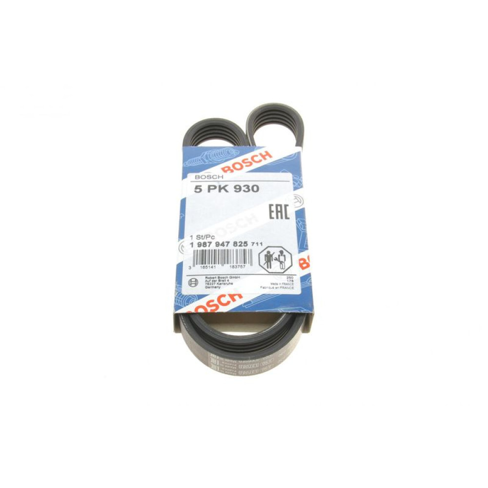 Ремінь генератора Honda Accord 2.0 EX -97 5PK930 - 1 987 947 825 BOSCH