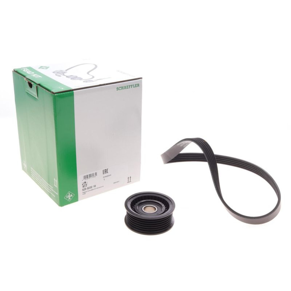 Комплект ремня генератора Ford Fiesta/Focus 1.6 09- 6PK1019 - 529 0232 10 INA