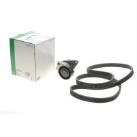 Комплект ремня генератора Volvo C70/S60/S70/S80/XC90 2.0T/2.4D/3.0T6 98-14 6DPK1825 529 0557 10 INA