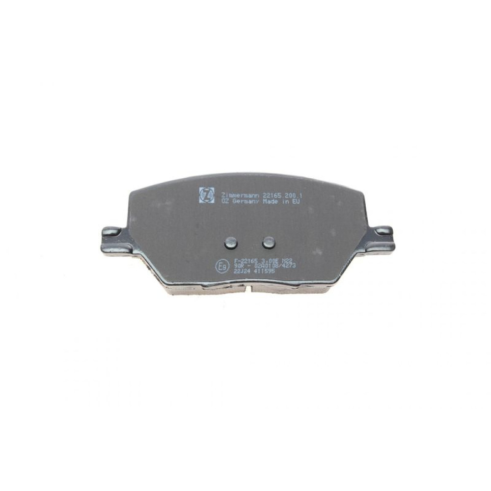 Колодки гальмівні передні Fiat 500X 1.4-1.6/1.6-2.0D 14-/ Jeep Renegade1.4-1.6/2.0CRD 14- - 22165.200.1 ZIMMERMANN