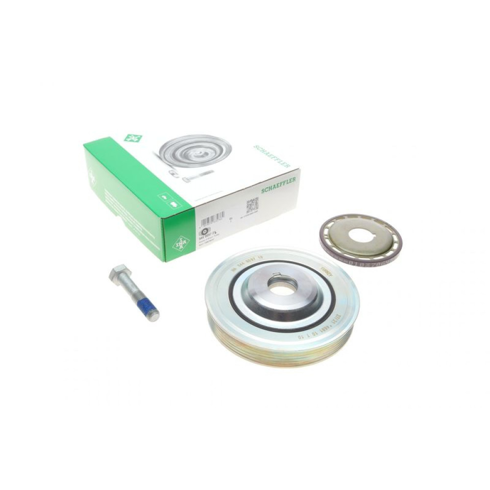 Шкив коленчатого вала Citroen Jumpy/Fiat Scudo/Peugeot Expert 2.0 D 07-6PK с болтом 544 0097 21 INA