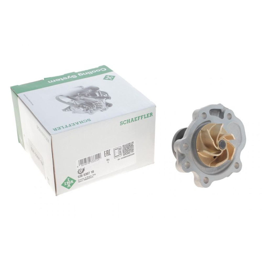 Помпа води Opel Agila/Suzuki Ignis/Jimny/Splash/Swift/SX4/Vitara 08- 538 0307 10 INA