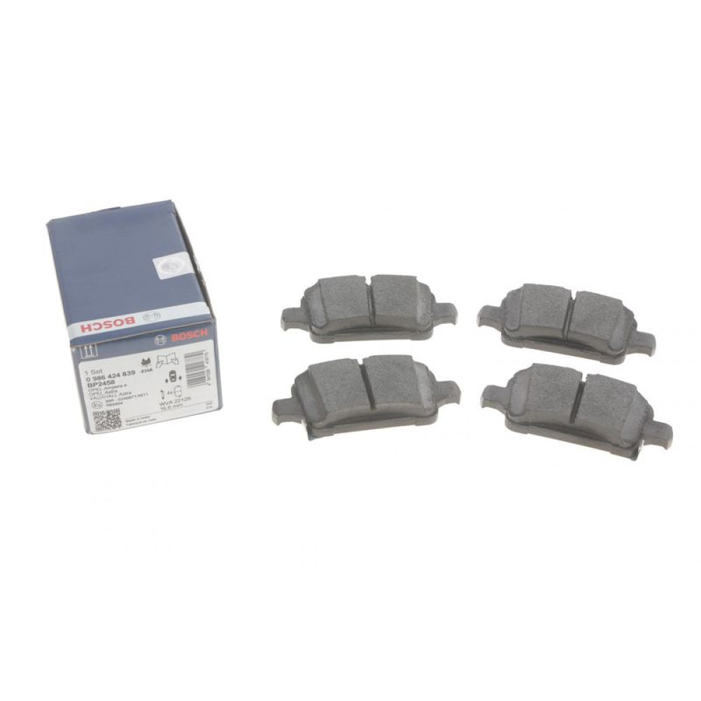 Колодки гальмівні задні Chevrolet Volt/Opel Astra K 15- - 0 986 424 839 BOSCH