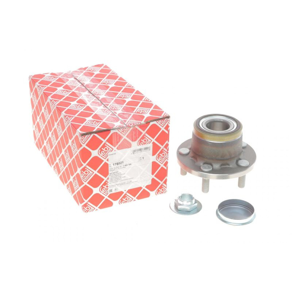 Підшипник ступиці задньої Ford Connect 02-13 +ABSк-кт - 178021 FEBI BILSTEIN