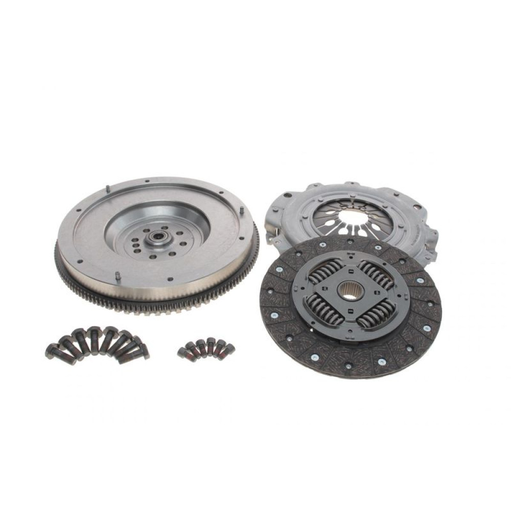 Демпфер глухий + комплект зчеплення Mercedes Sprinter 2.2CDI Valeo всередині DMV195M KAWE