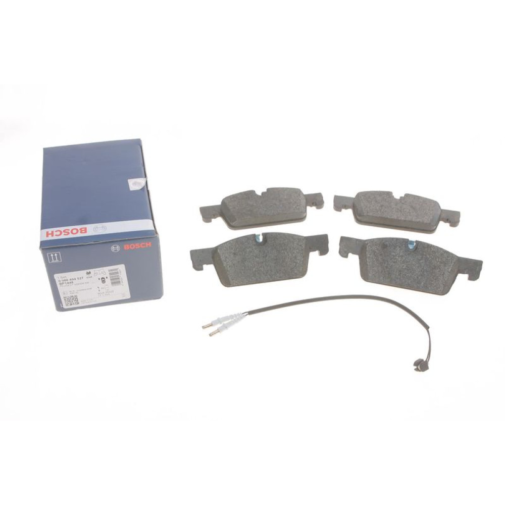 Колодки тормозные передние Peugeot 508/SW 10-18 +датчик - 0 986 494 527 BOSCH