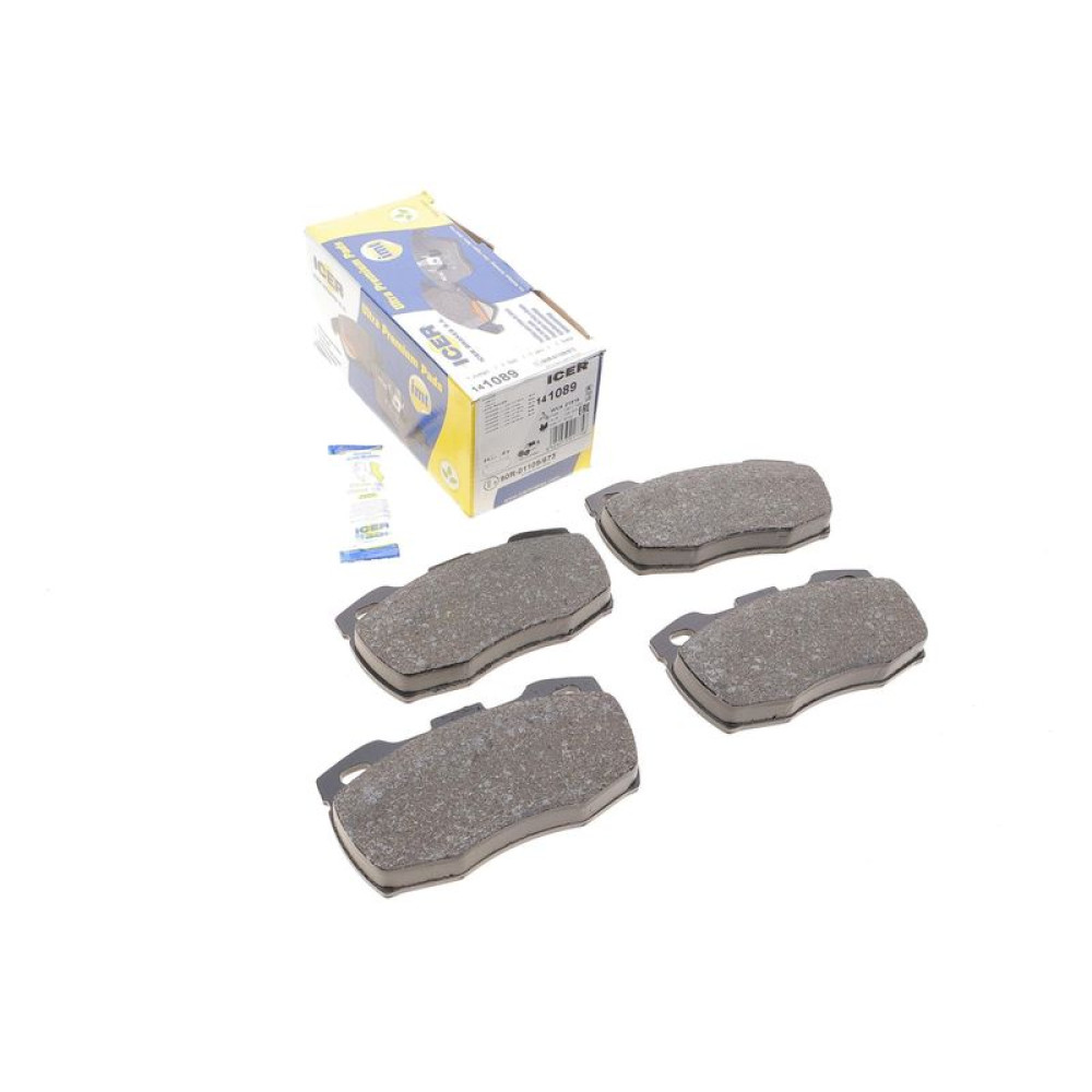 Колодки гальмівні передні Land Rover Defender II/Dodge D200 90-16 141089 ICER