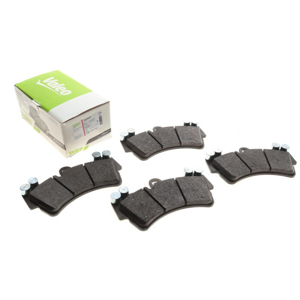 Колодки гальмівні передні Audi Q7 06-15/Porsche Cayenne/VW Touareg 02-10 - 302043 VALEO