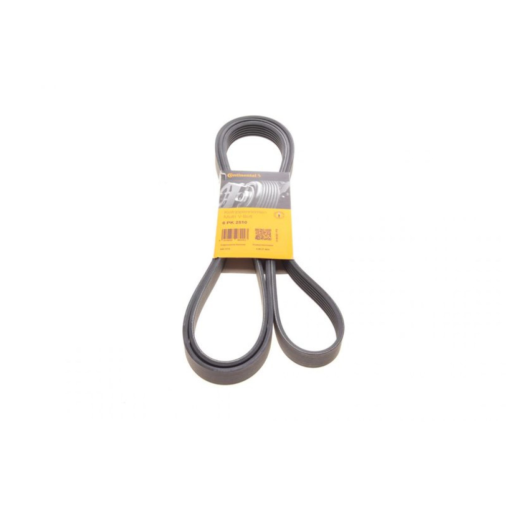 Ремень генератора Hyundai Sonata 2.0/2.4 05-10/Kia Carens 2.0 06-/VW Phaeton 3.0 V6 TDI 07-16 6PK2510 CONTINENTAL