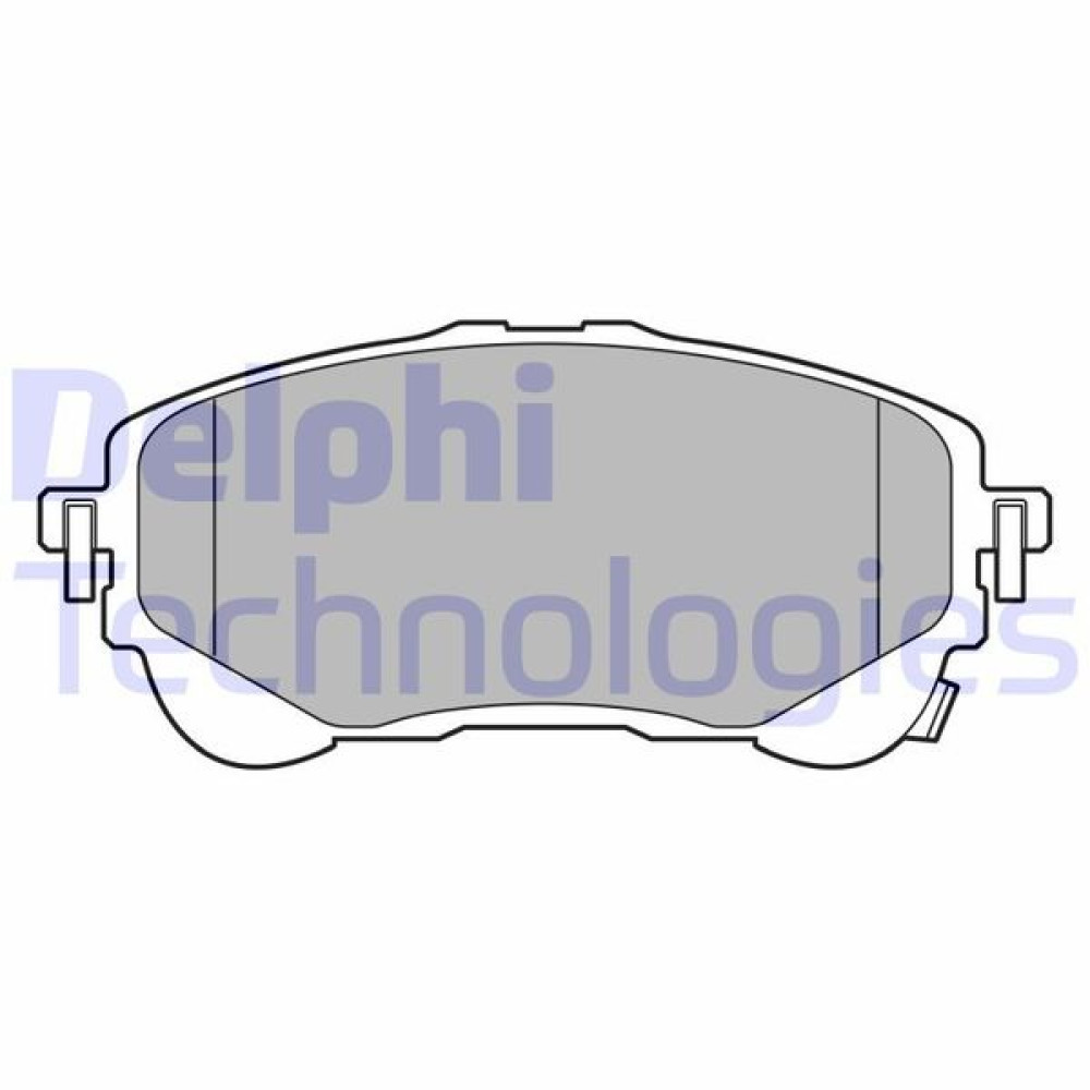 Тормозные колодки передние Toyota Corolla XII 18-/Suzuki Swace 20- с датчиком - LP3609 DELPHI