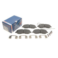 Колодки тормозные передние Citroen Jumpy/Peugeot Expert 07- с датчиком - 0 986 494 163 BOSCH