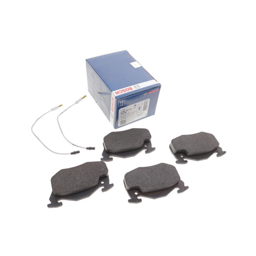 Колодки гальмівні передні Peugeot 106 91-04/205/305/309/405 82-98/Renault Clio 91-98 з датчик. - 0 986 469 860 BOSCH