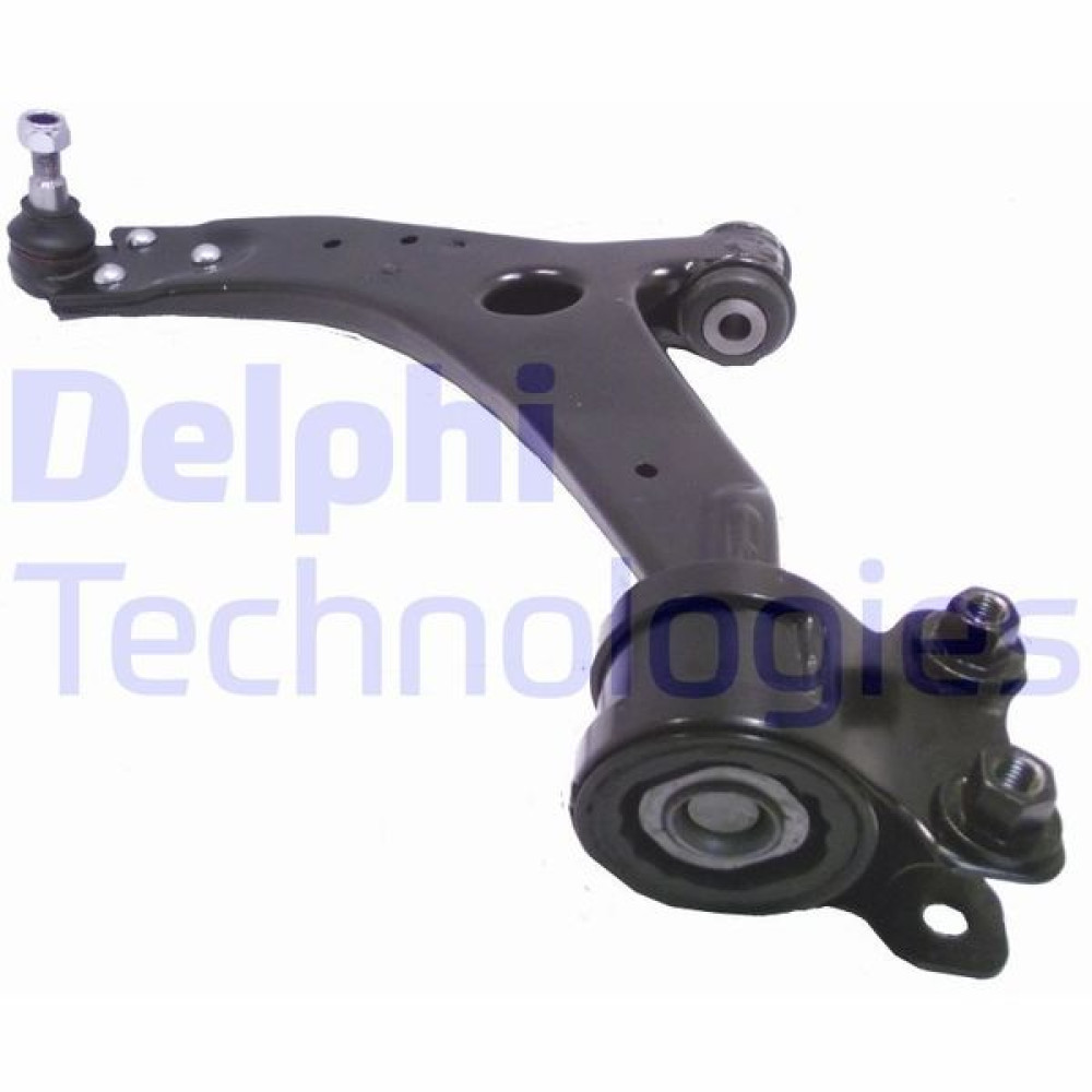 Рычаг подвески передний L Ford C-Max 07-10/Focus/Volvo C30/C70/S40/V50 04-13 с шаровой TC2252 DELPHI