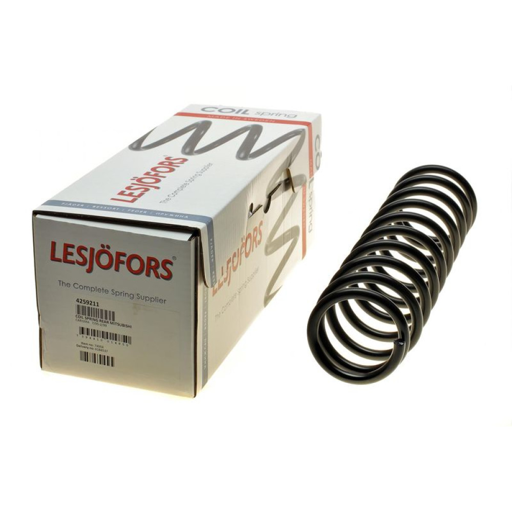 Пружина задняя Mitsubishi Carisma 1.6/1.8/1.9TD 95-99 седан/накл. зад.ч 4259211 LESJOFORS