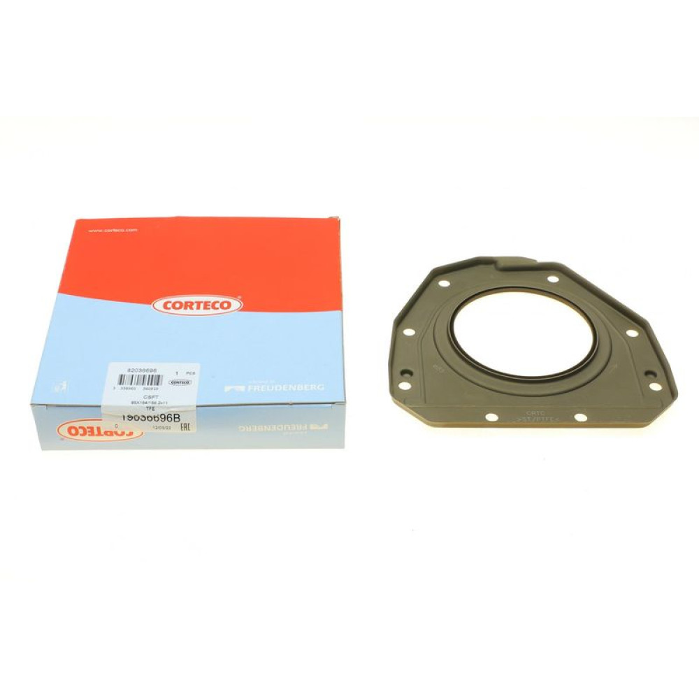 Сальник колінвалу задній VW Passat 1.8/2.0TSI 05- 85x164/156.2x11 19036696B CORTECO